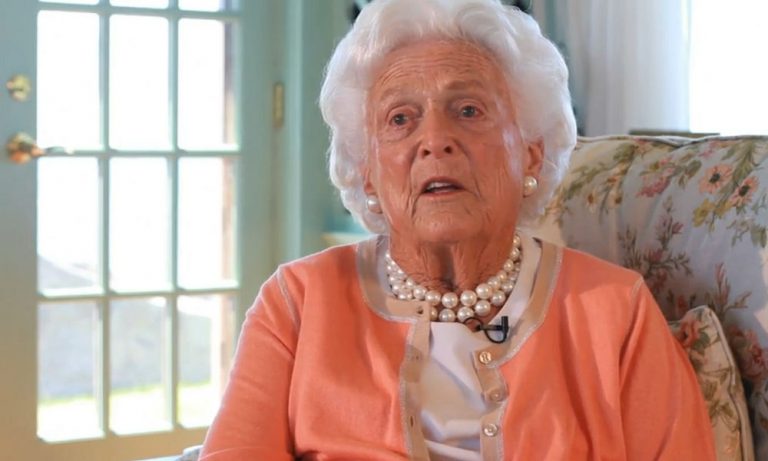 Former Us First Lady Barbara Bush In Failing Health Bno News