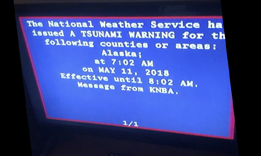 Alaska tsunami warning live stream