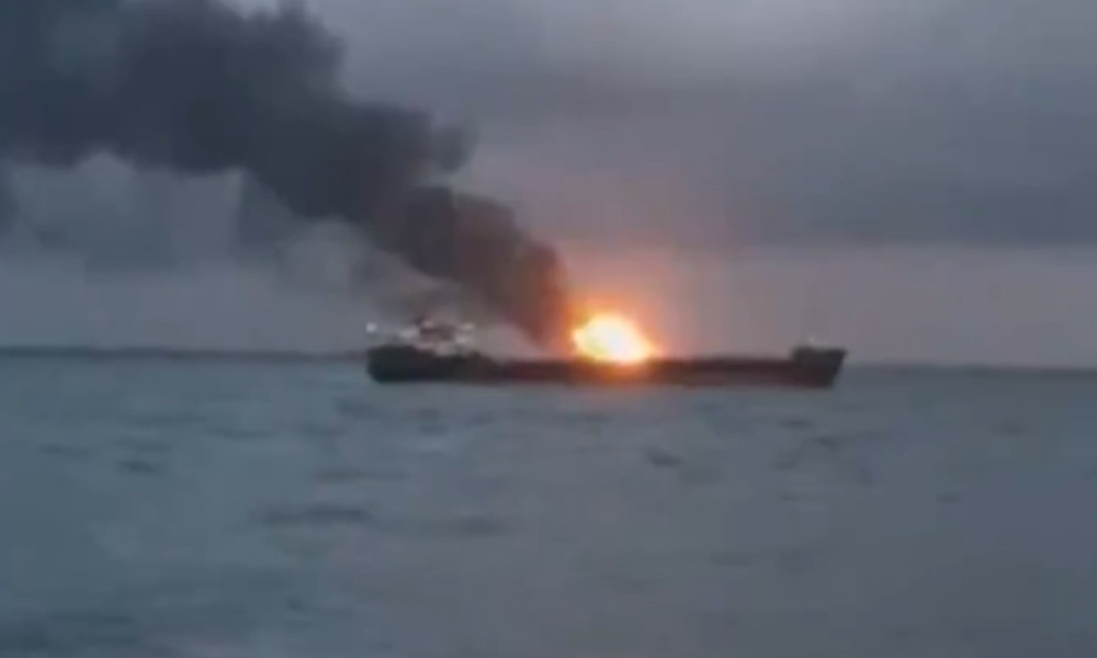 Ship explosion in the Kerch Strait near Crimea kills 11 - BNO News
