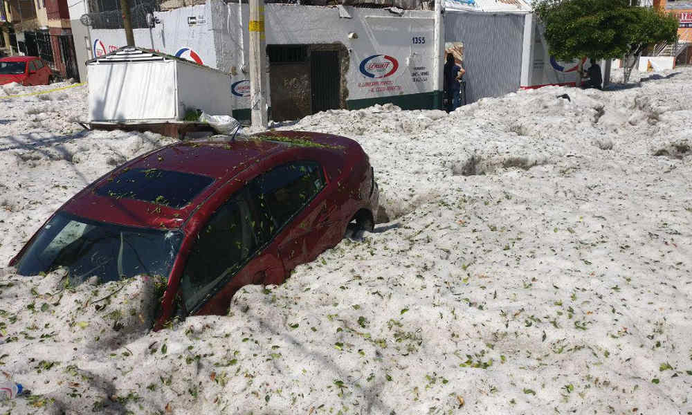 Freak hailstorm hits Mexican city of Guadalajara - BNO News