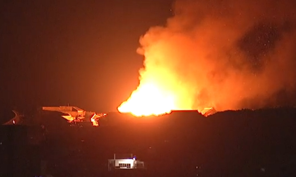 Fire engulfs World Heritage site Shuri Castle in Japan's Okinawa