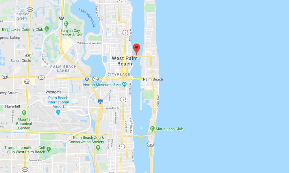 Mar A Lago Florida Map Iranian man with machete and knives arrested near Mar a Lago   BNO 