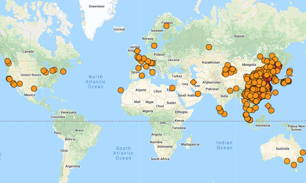 Tracking coronavirus: Map, data and timeline - BNO News