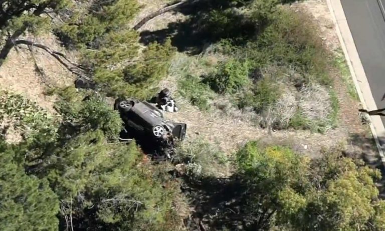 Tiger Woods seriously injured in California car crash
