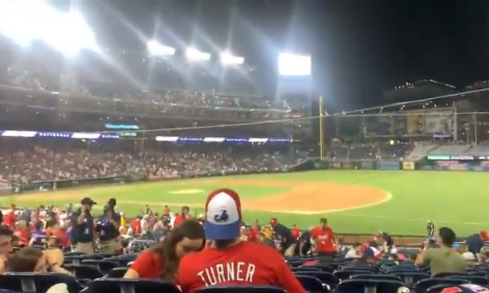 Shooting outside Nationals Park suspends baseball game – New York