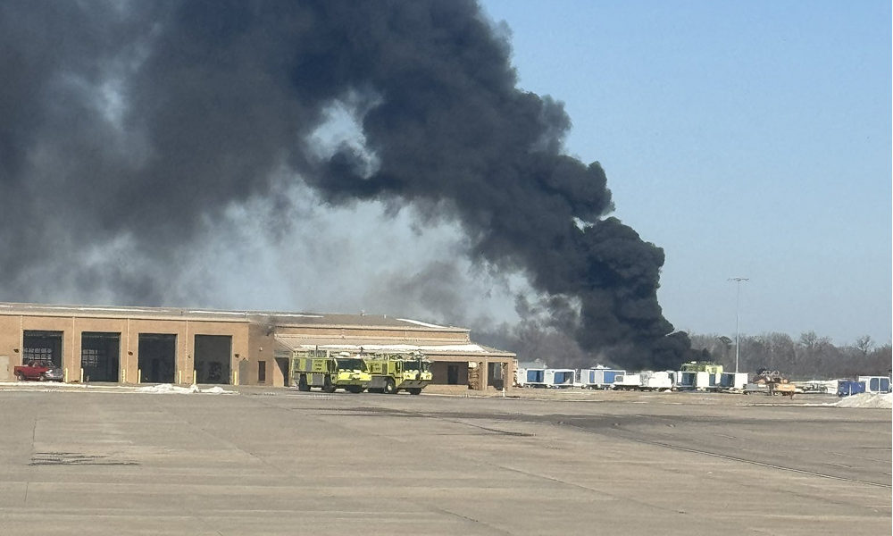 Small Plane Crash At Little Rock Airport 1 Killed BNO News   20240121Crash 1000x600 