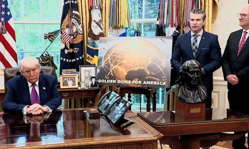 Trump announces 'Golden Dome' missile defense system - BNO News